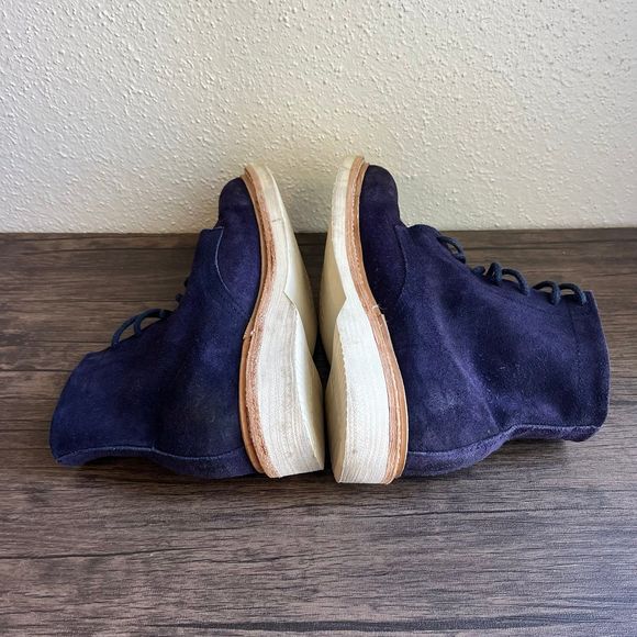 FreeBird Wheeler Navy Suede Ankle Boots Mens Size 10 US - Picture 4 of 9